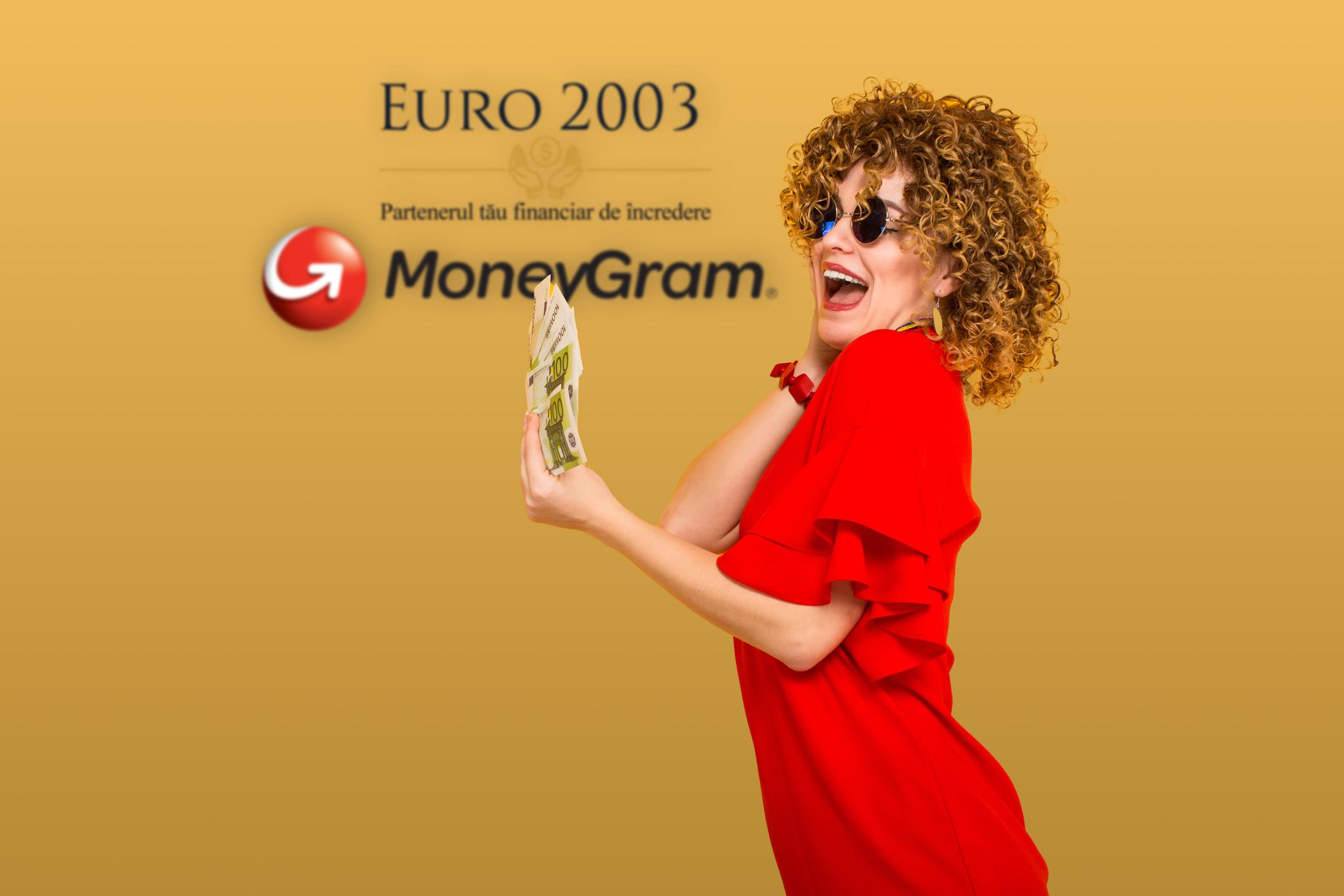 Moneygram Femeie care retrage bani